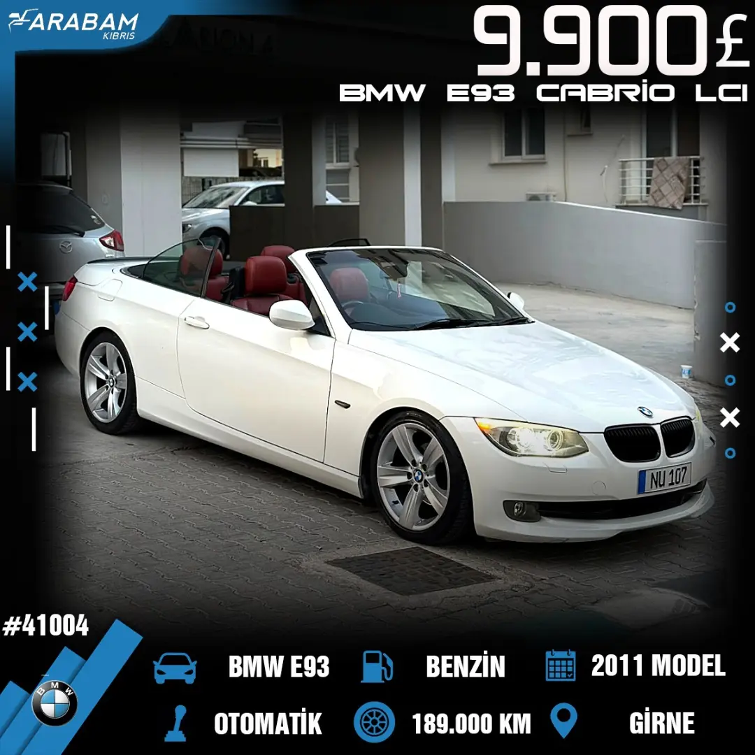 BMW E93 Cabrio LCI 2011