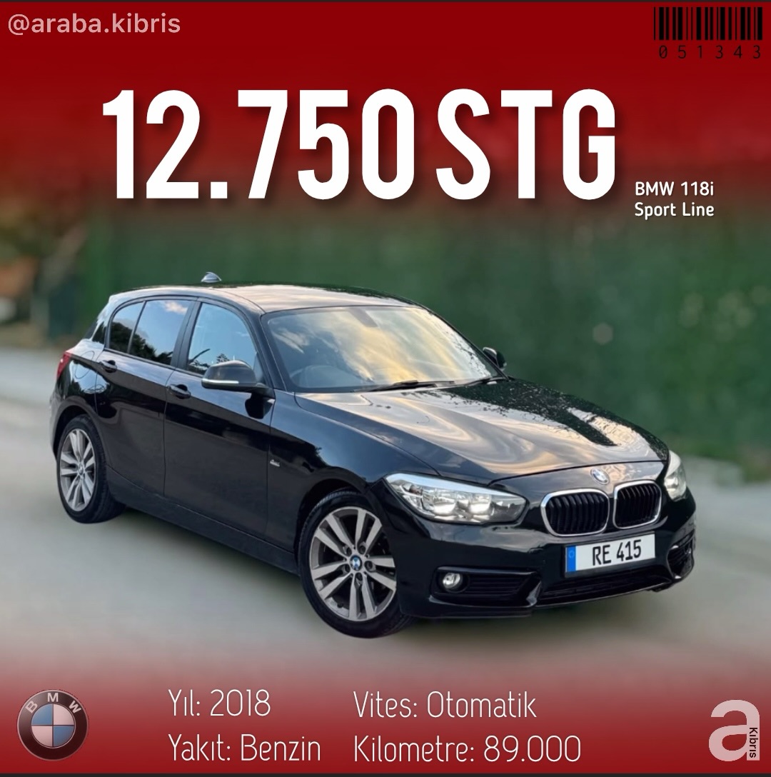 BMW 118i Sport Line 2018