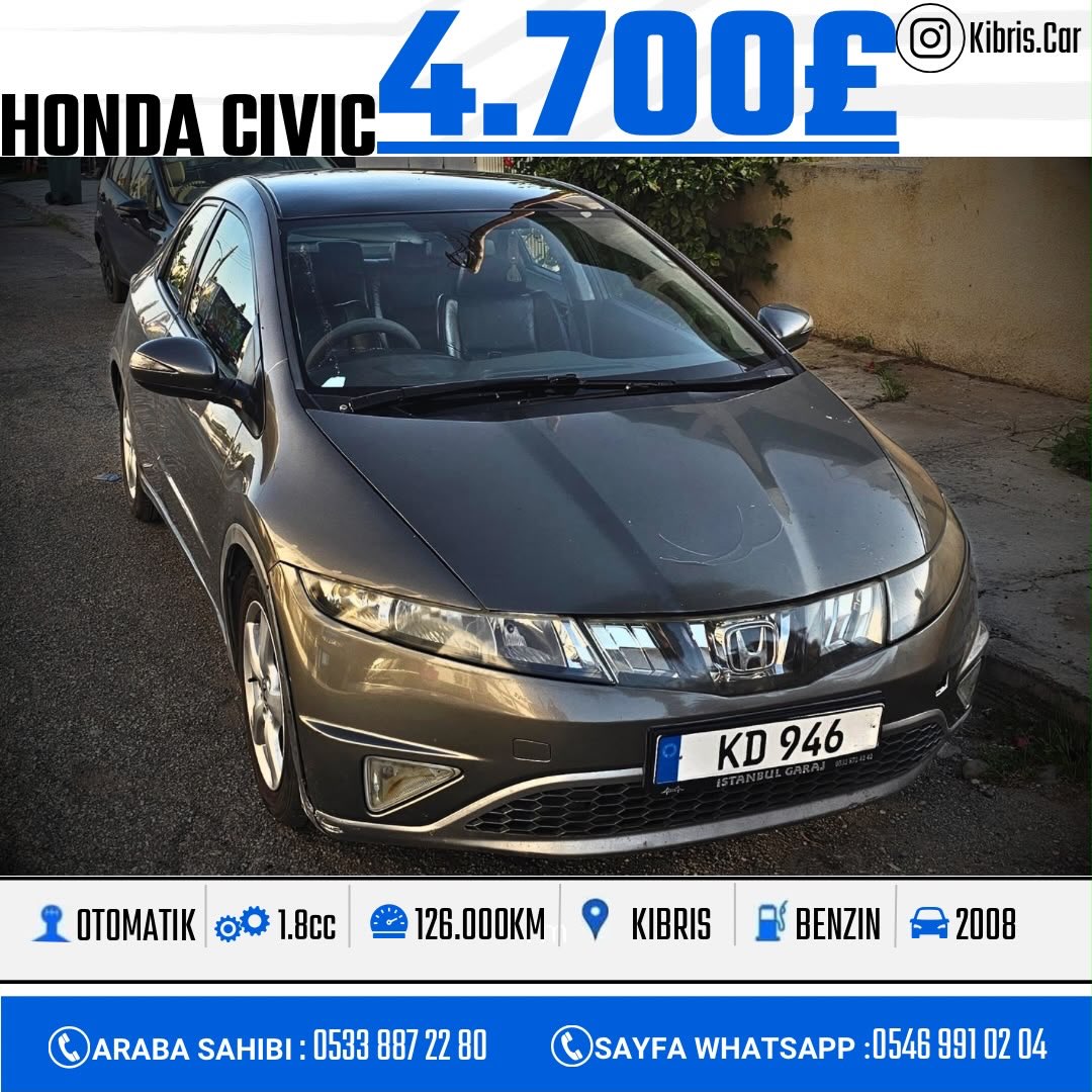 Honda Civic type S 2008