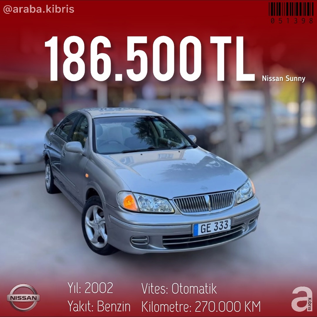 Nissan Sunny 2002